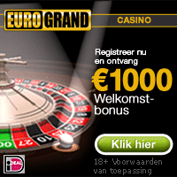 Tot aan 1000 euro welkomstbonus!